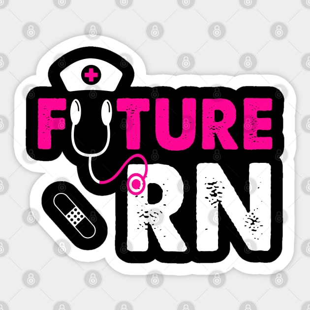 FUTURE RN Sticker by CoolTees